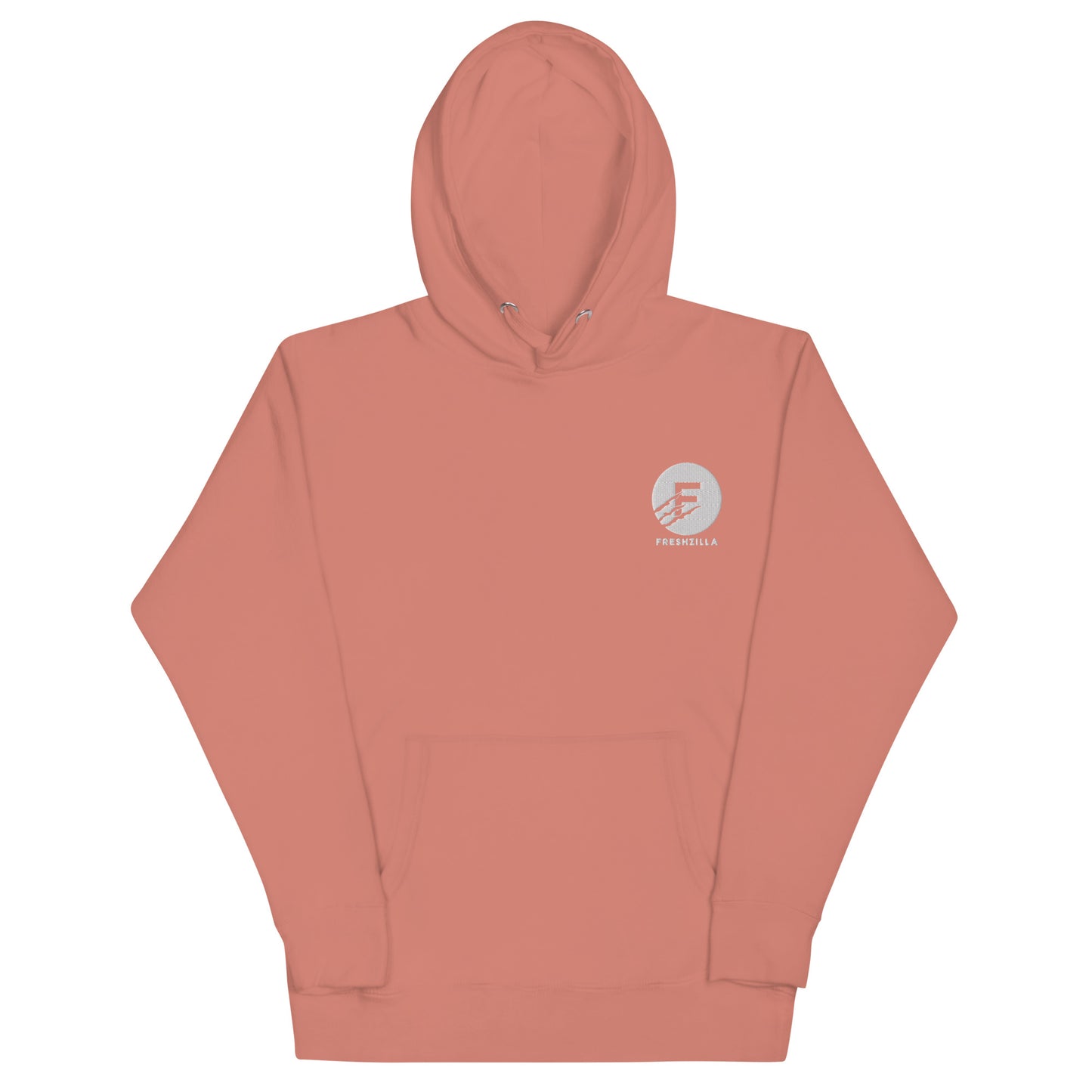 FRESHZILLA White Scar Logo Hoodie
