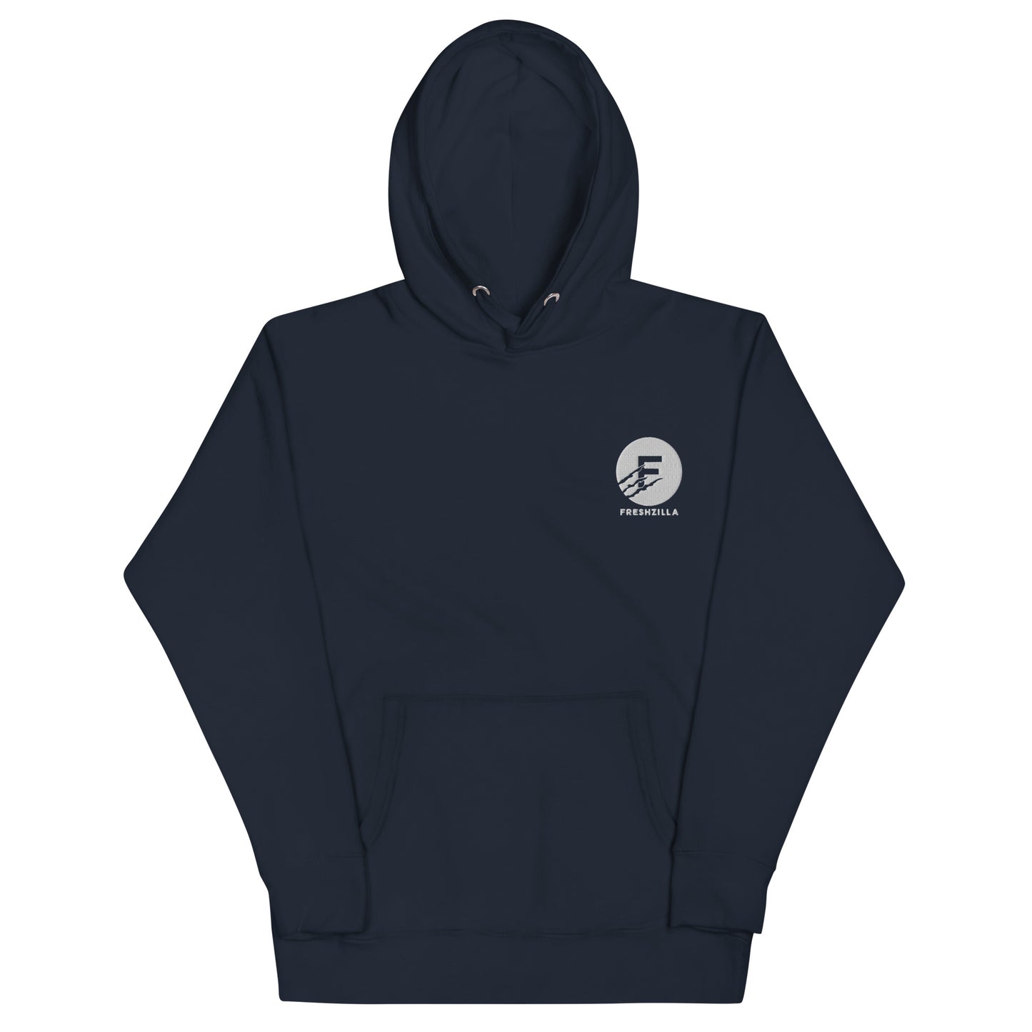 FRESHZILLA White Scar Logo Hoodie