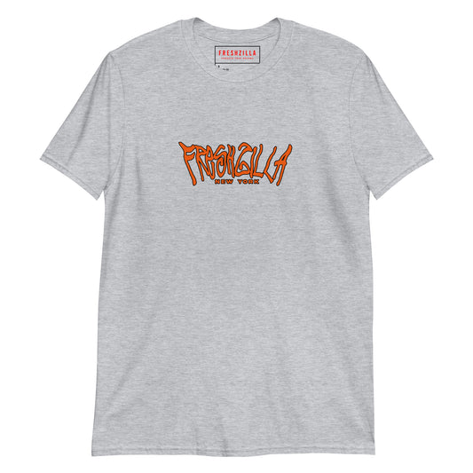 FRESHZILLA© "New York' T-Shirt Orange