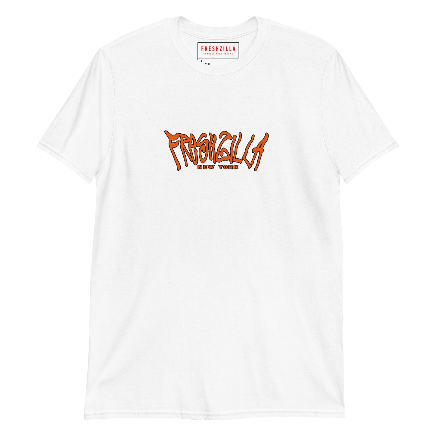 FRESHZILLA© "New York' T-Shirt Orange