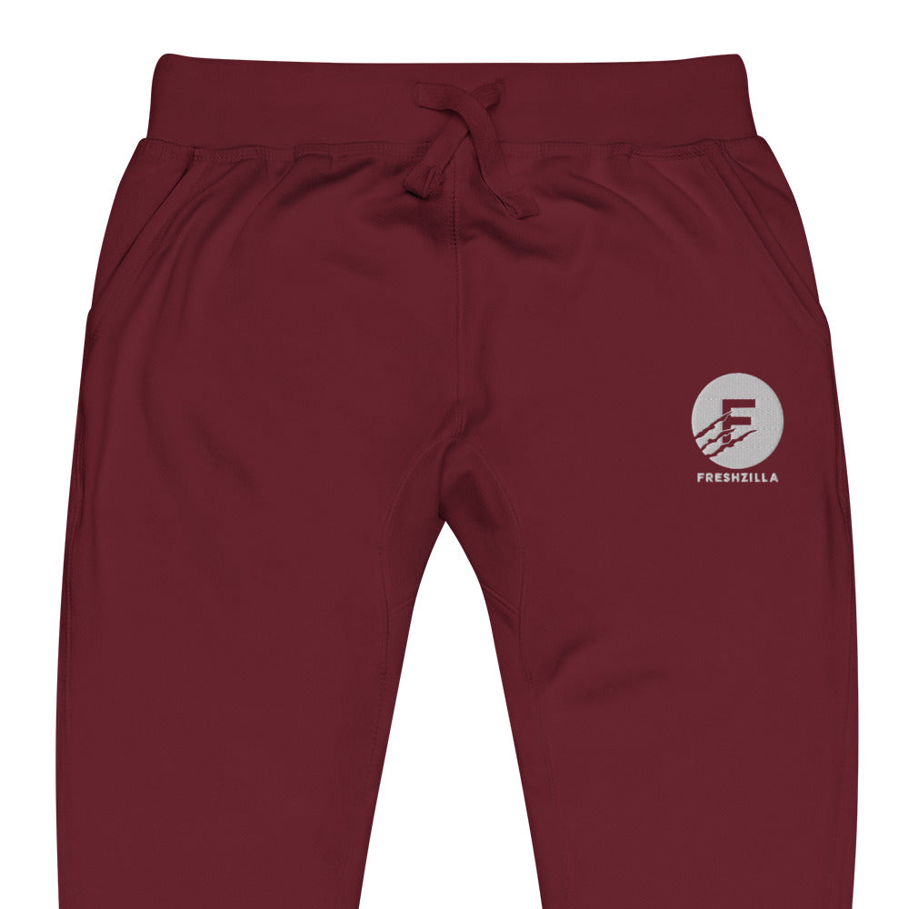 FRESHZILLA White Scar Fleece Sweatpants